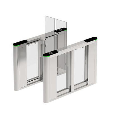 Temperated Glass Full Height SUS316 Stainless Steel Swing Gate