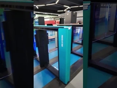 Automatische Schnellschranke Schwingbarriere Drehscheibe mit RIFD Zugangskontrollsystem